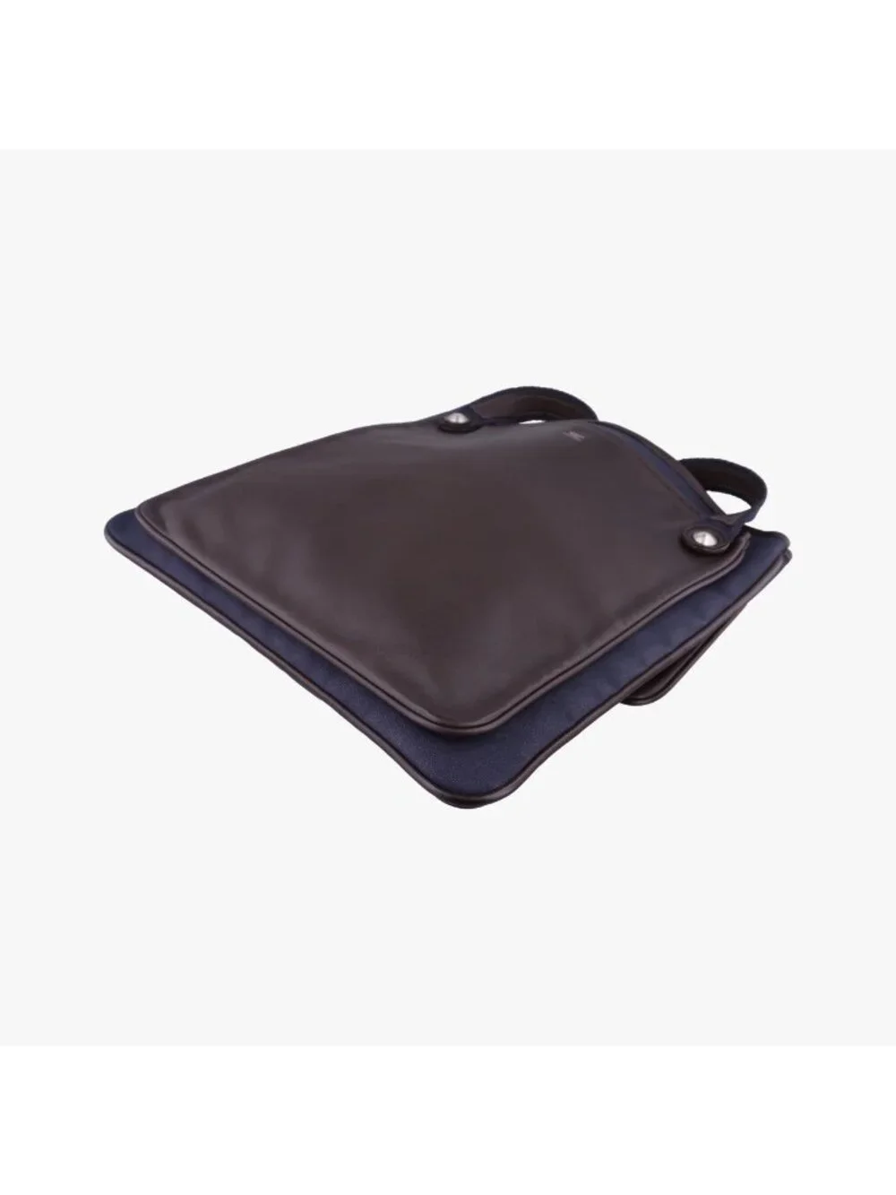 Hermes Mrs Hippie Black Toile Officier Veau Shoulder Bag